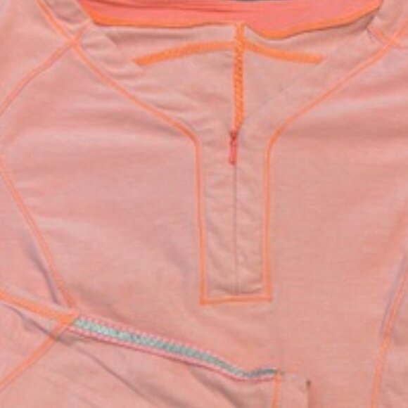 Lululemon Coral long sleeve half zip pullover, size 12 - Picture 6 of 6